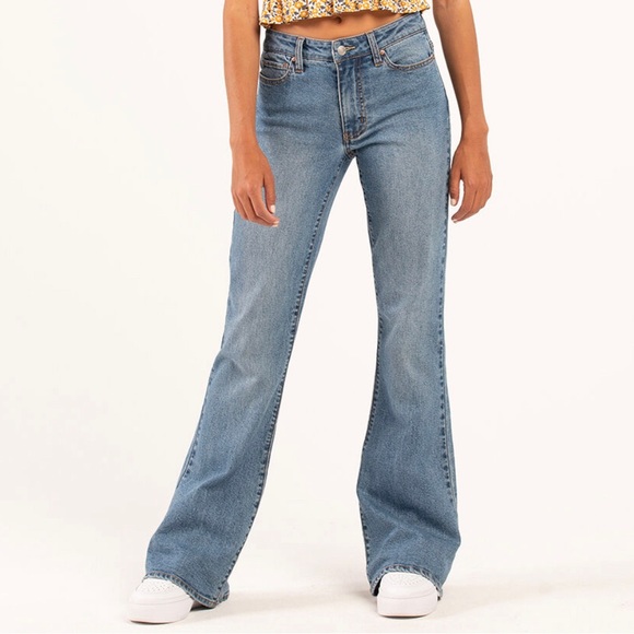 [RSQ] Womens Low Rise Flare Jeans - Picture 1 of 5